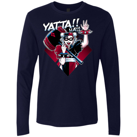 T-Shirts Midnight Navy / Small Harley Yatta Men's Premium Long Sleeve