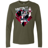 T-Shirts Military Green / Small Harley Yatta Men's Premium Long Sleeve