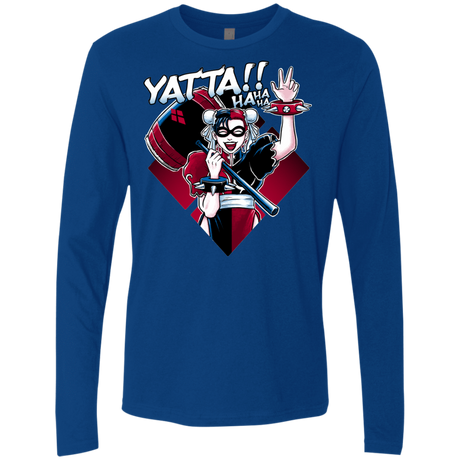 T-Shirts Royal / Small Harley Yatta Men's Premium Long Sleeve
