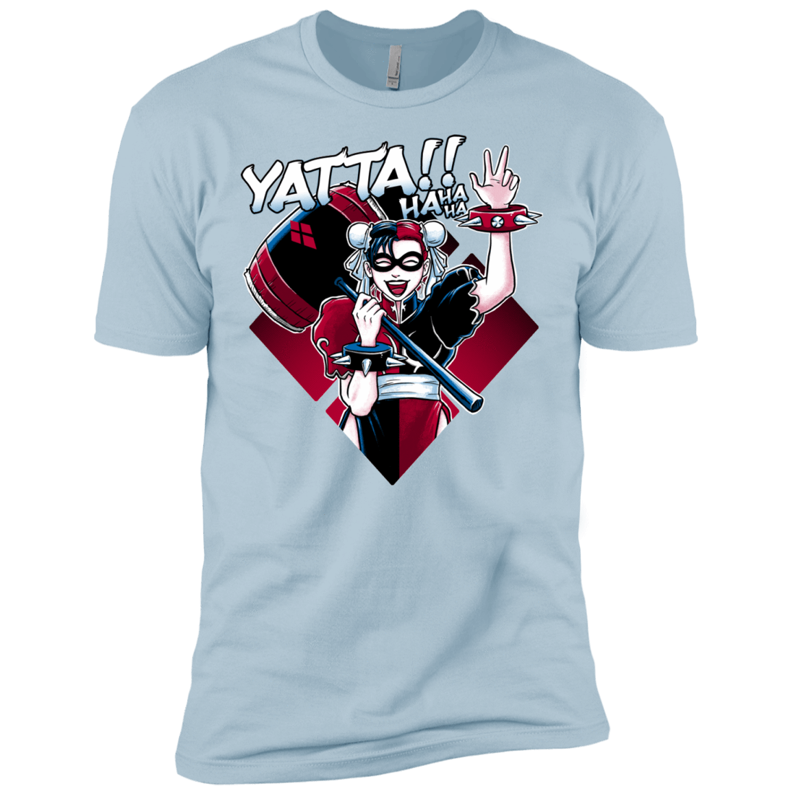 T-Shirts Light Blue / X-Small Harley Yatta Men's Premium T-Shirt