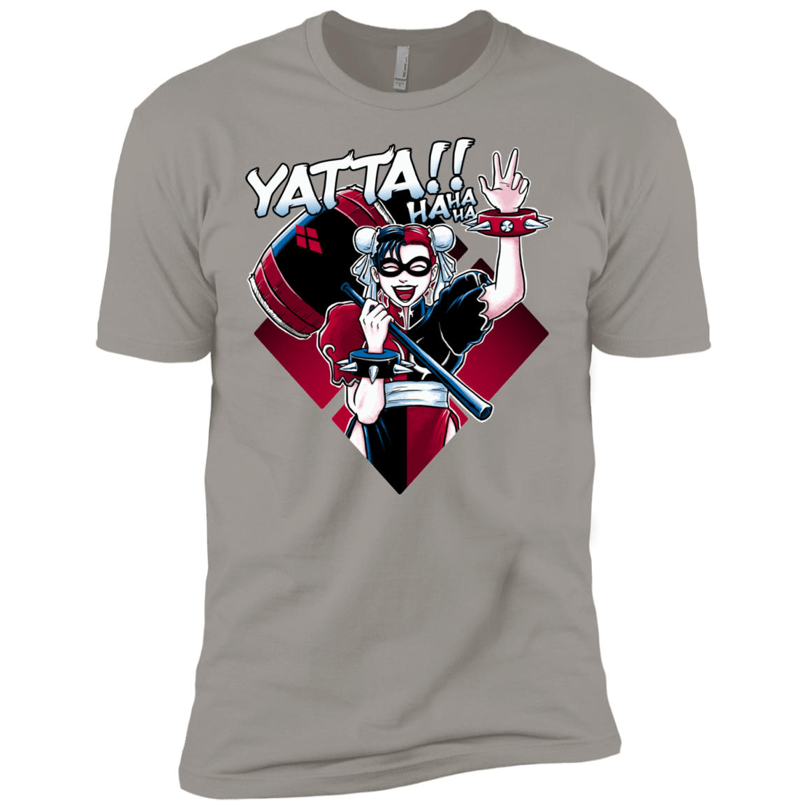 T-Shirts Light Grey / X-Small Harley Yatta Men's Premium T-Shirt