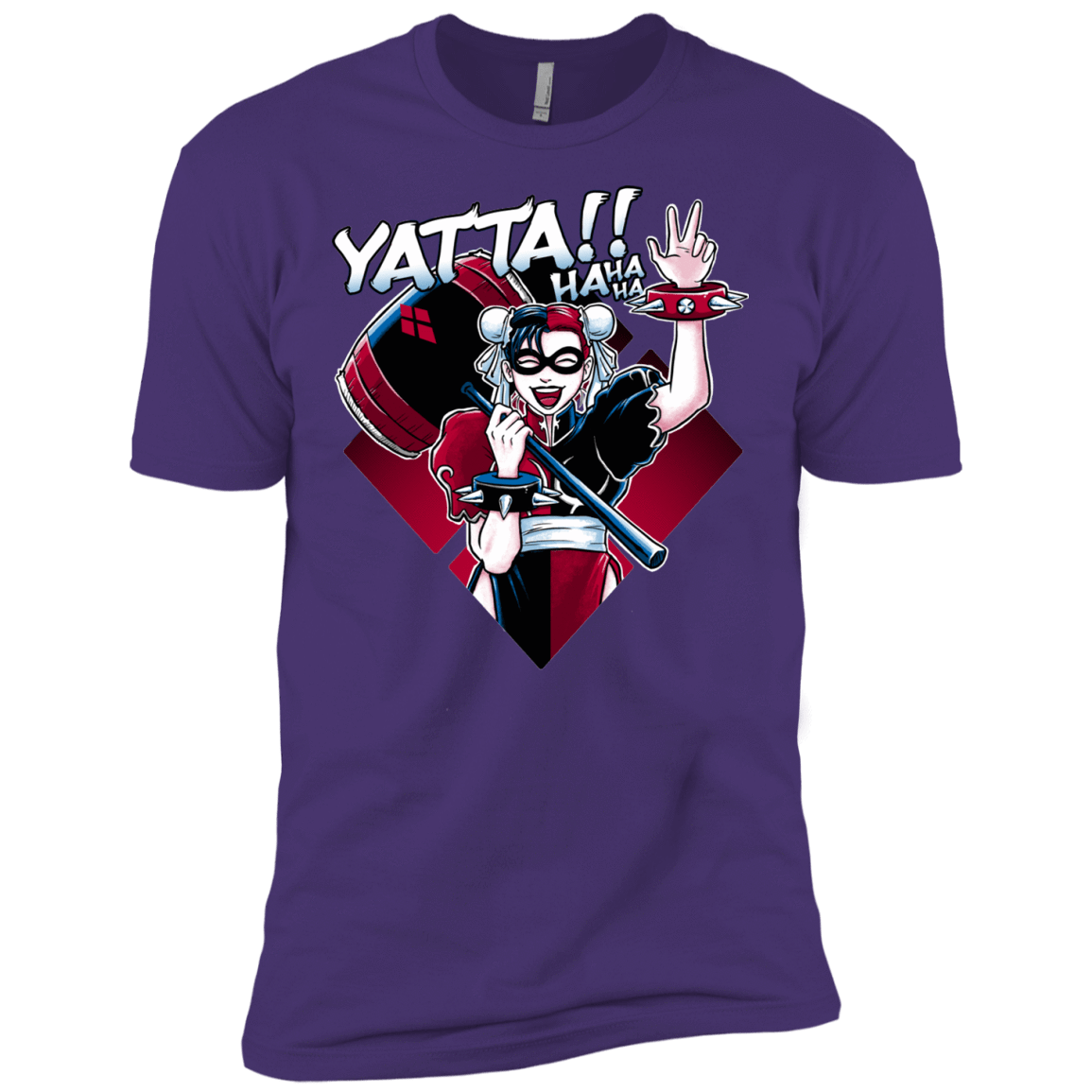 T-Shirts Purple Rush/ / X-Small Harley Yatta Men's Premium T-Shirt