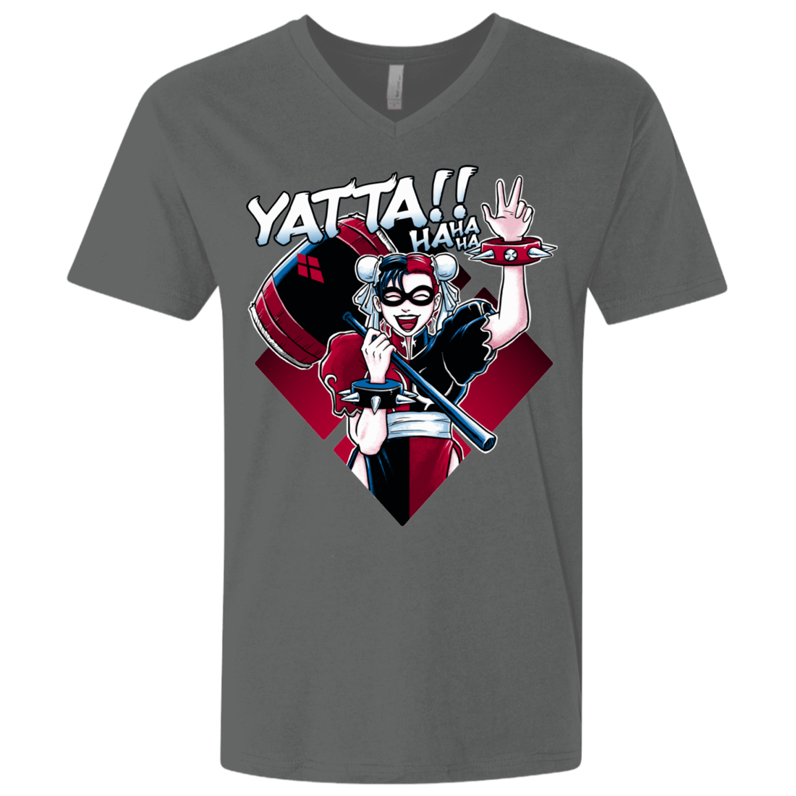 T-Shirts Heavy Metal / X-Small Harley Yatta Men's Premium V-Neck