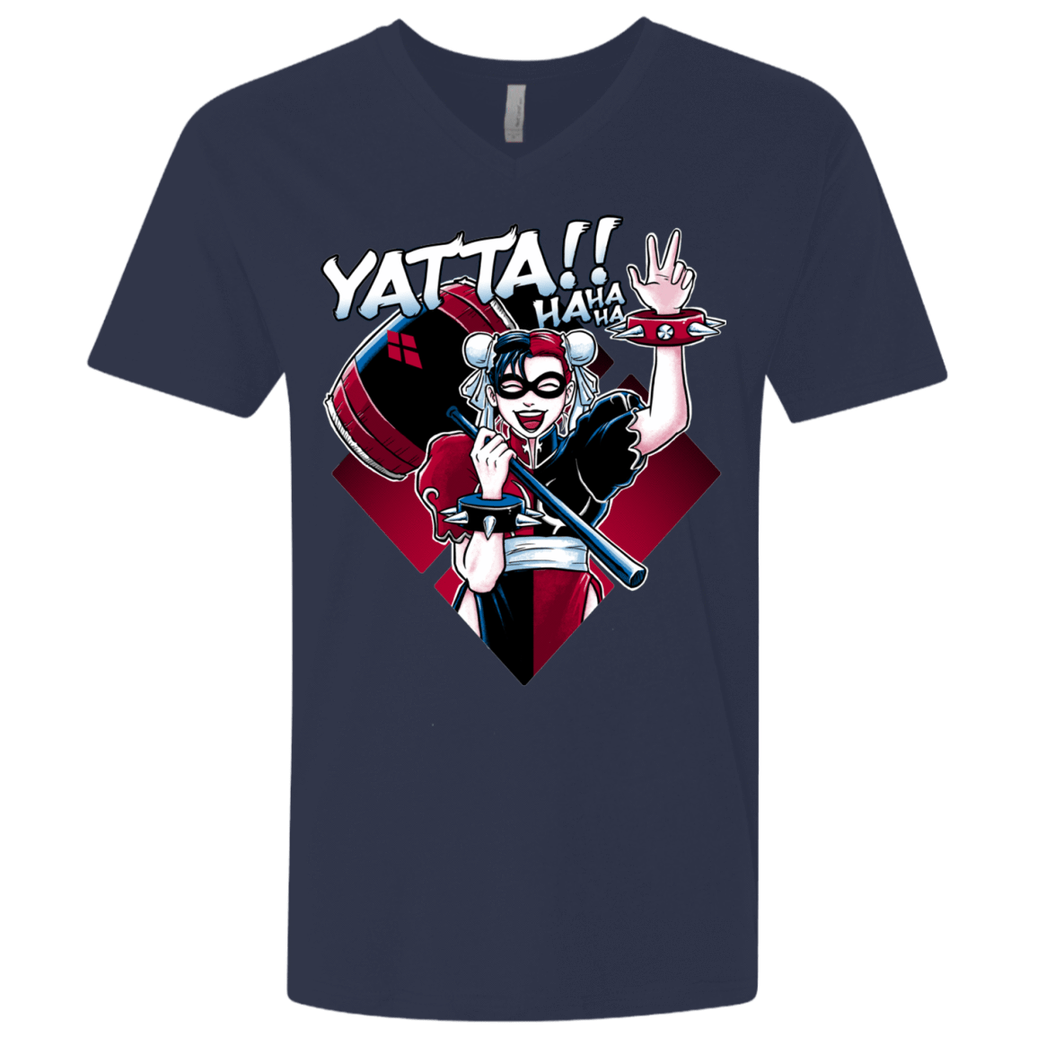 T-Shirts Midnight Navy / X-Small Harley Yatta Men's Premium V-Neck