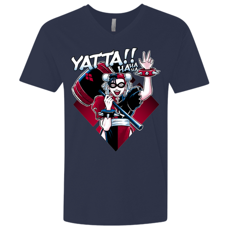 T-Shirts Midnight Navy / X-Small Harley Yatta Men's Premium V-Neck