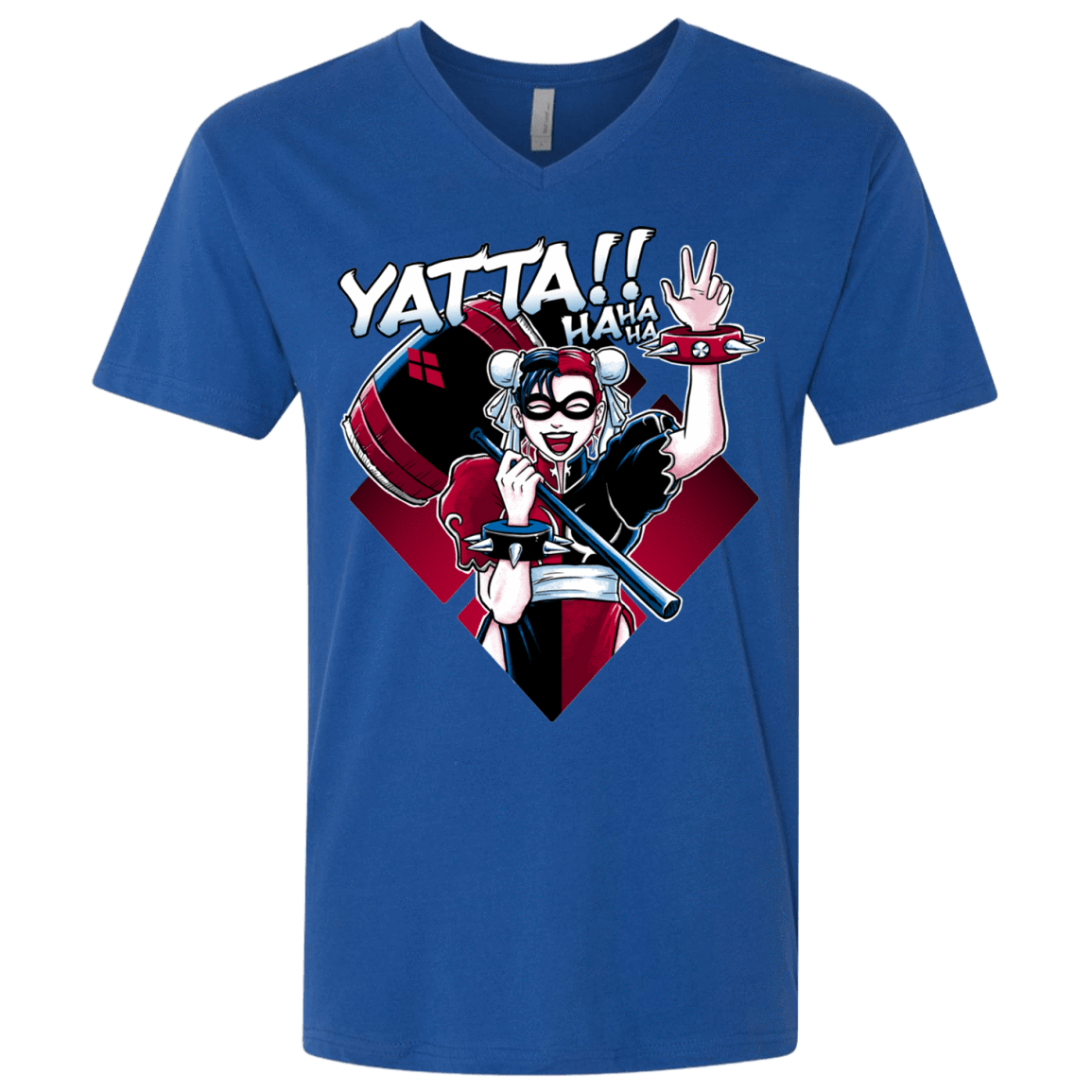 T-Shirts Royal / X-Small Harley Yatta Men's Premium V-Neck