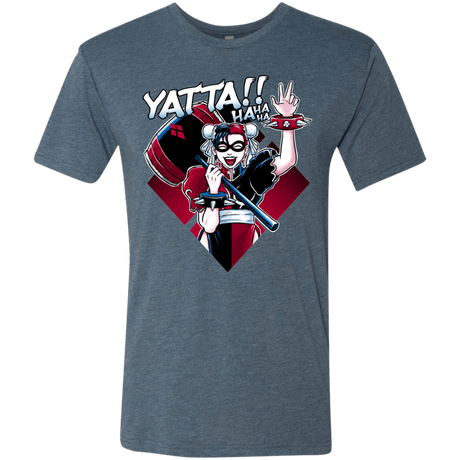 T-Shirts Indigo / Small Harley Yatta Men's Triblend T-Shirt