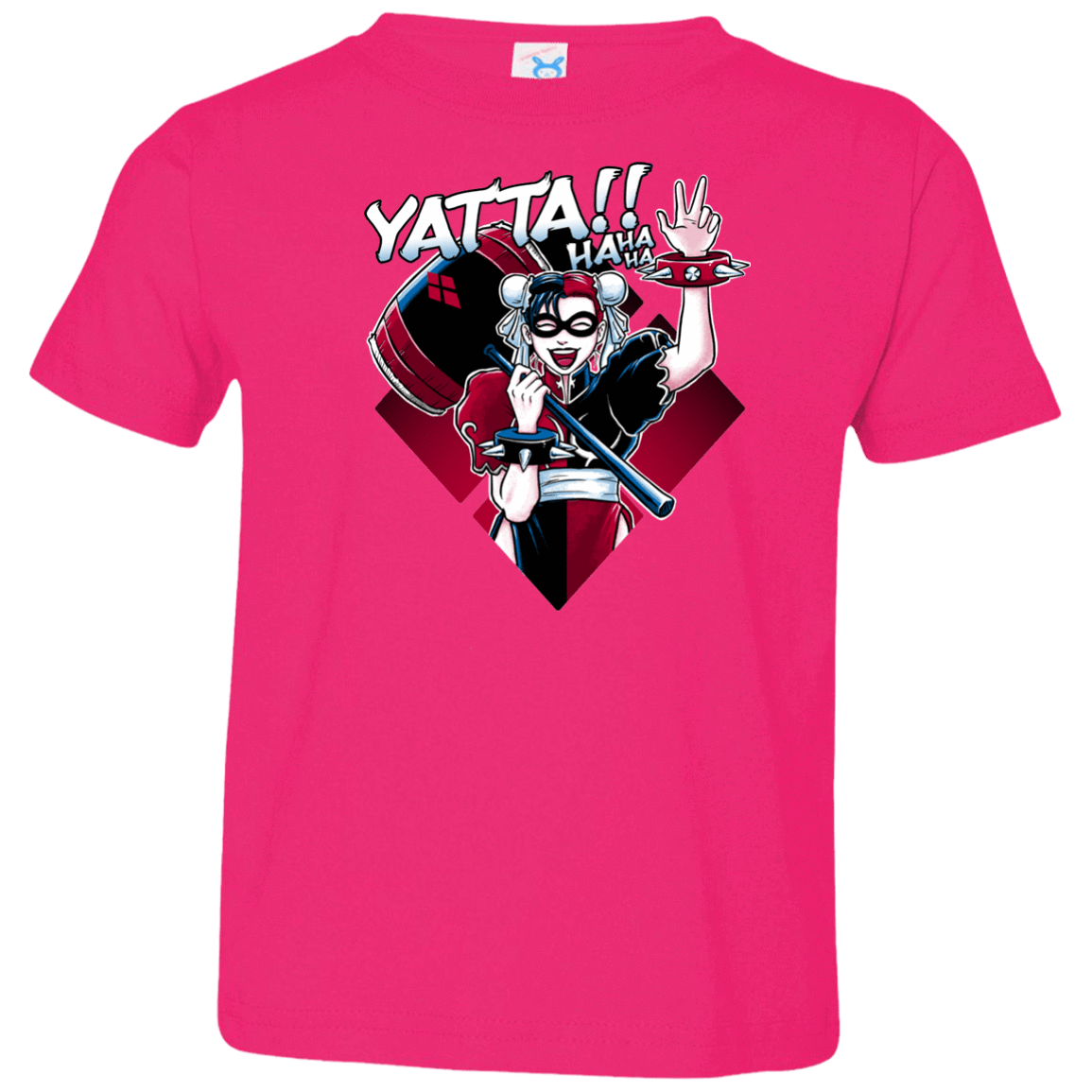 T-Shirts Hot Pink / 2T Harley Yatta Toddler Premium T-Shirt