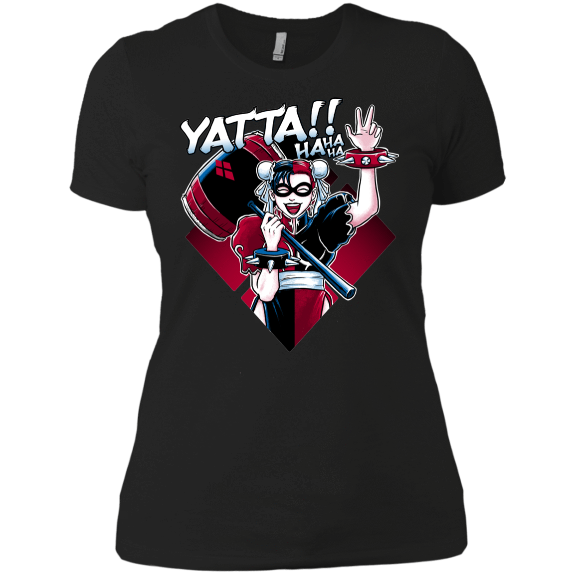T-Shirts Black / X-Small Harley Yatta Women's Premium T-Shirt
