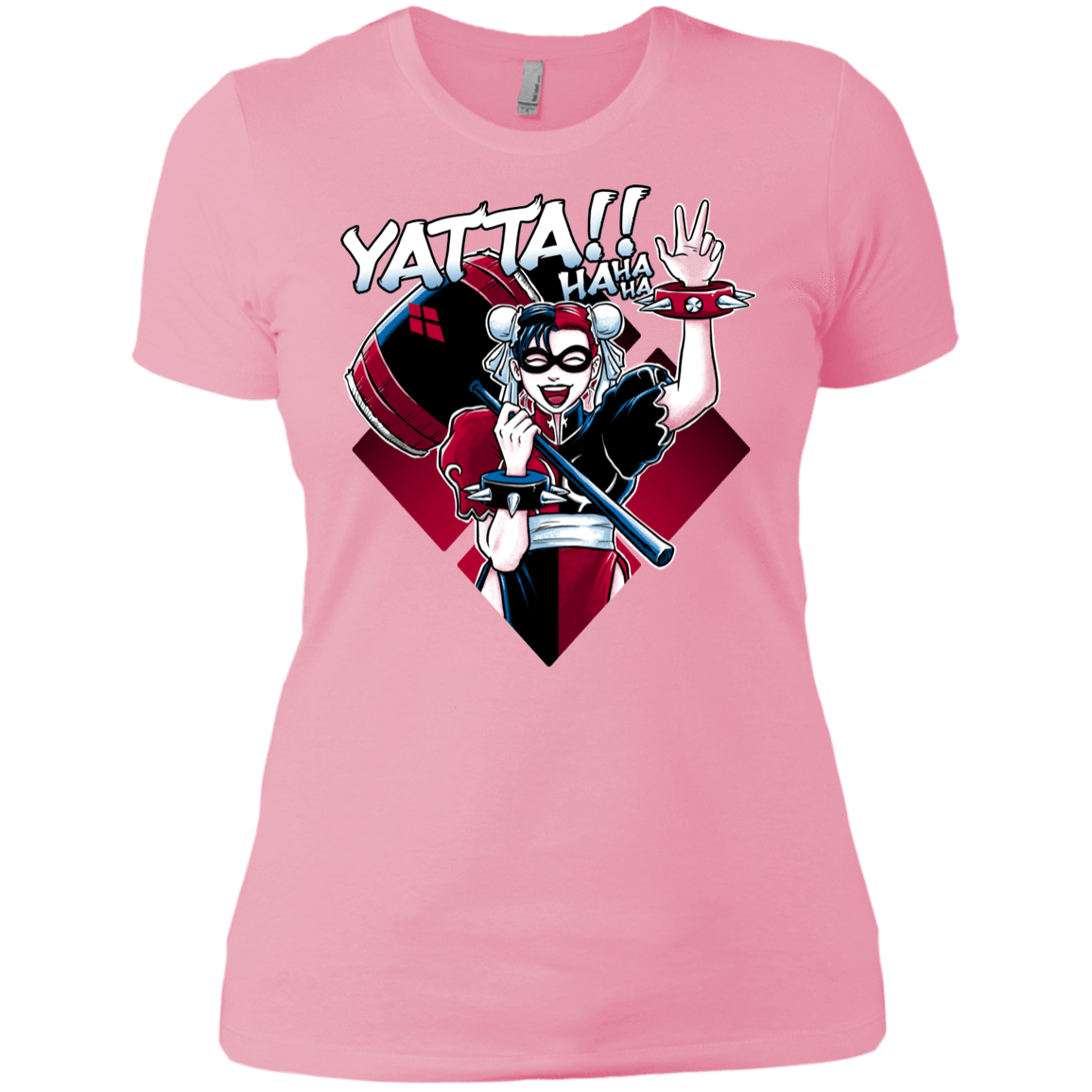 T-Shirts Light Pink / X-Small Harley Yatta Women's Premium T-Shirt