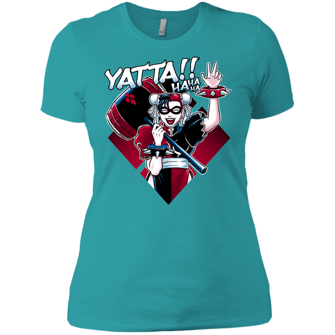 T-Shirts Tahiti Blue / X-Small Harley Yatta Women's Premium T-Shirt