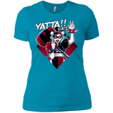 T-Shirts Turquoise / X-Small Harley Yatta Women's Premium T-Shirt