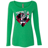 T-Shirts Envy / Small Harley Yatta Women's Triblend Long Sleeve Shirt