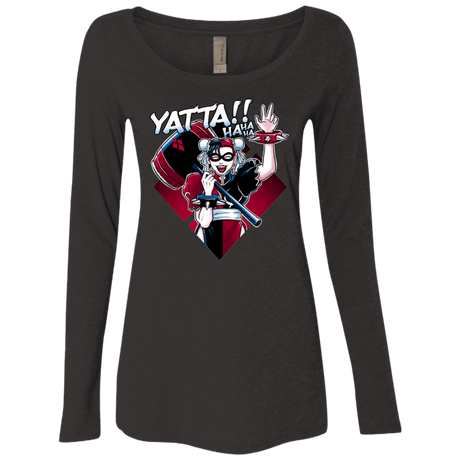 T-Shirts Vintage Black / Small Harley Yatta Women's Triblend Long Sleeve Shirt