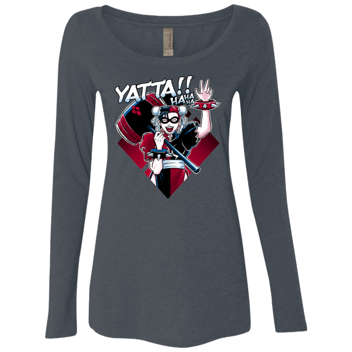 T-Shirts Vintage Navy / Small Harley Yatta Women's Triblend Long Sleeve Shirt