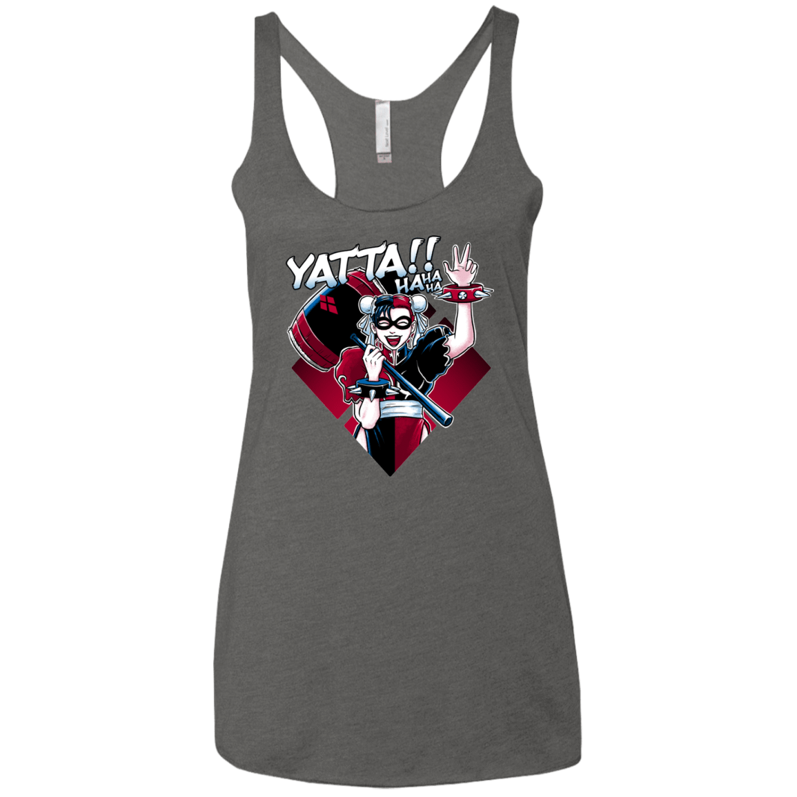 T-Shirts Premium Heather / X-Small Harley Yatta Women's Triblend Racerback Tank