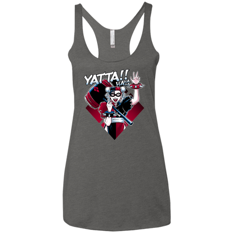 T-Shirts Premium Heather / X-Small Harley Yatta Women's Triblend Racerback Tank