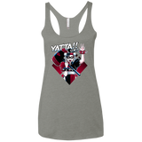 T-Shirts Venetian Grey / X-Small Harley Yatta Women's Triblend Racerback Tank