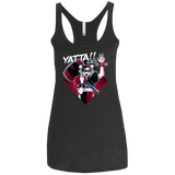 T-Shirts Vintage Black / X-Small Harley Yatta Women's Triblend Racerback Tank