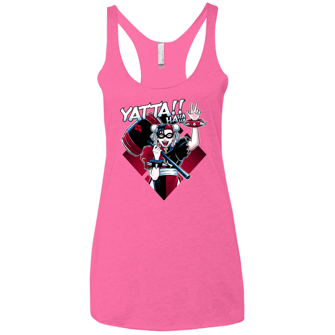 T-Shirts Vintage Pink / X-Small Harley Yatta Women's Triblend Racerback Tank