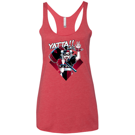 T-Shirts Vintage Red / X-Small Harley Yatta Women's Triblend Racerback Tank