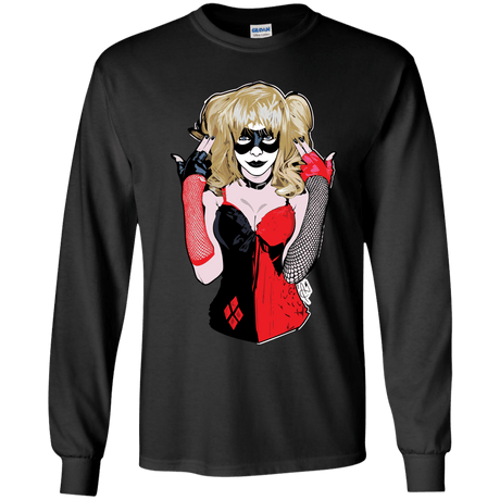 T-Shirts Black / YS Harley Youth Long Sleeve T-Shirt