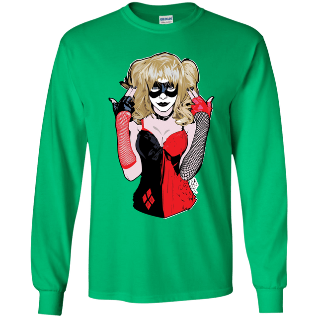 T-Shirts Irish Green / YS Harley Youth Long Sleeve T-Shirt