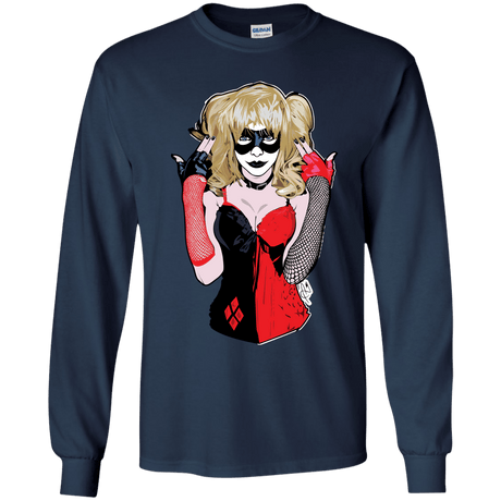 T-Shirts Navy / YS Harley Youth Long Sleeve T-Shirt