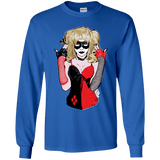 T-Shirts Royal / YS Harley Youth Long Sleeve T-Shirt