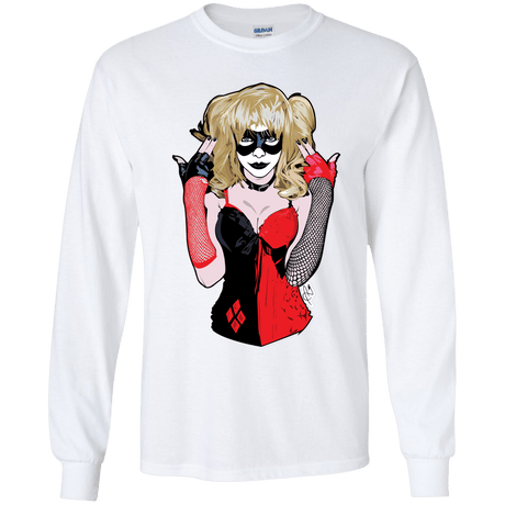 T-Shirts White / YS Harley Youth Long Sleeve T-Shirt
