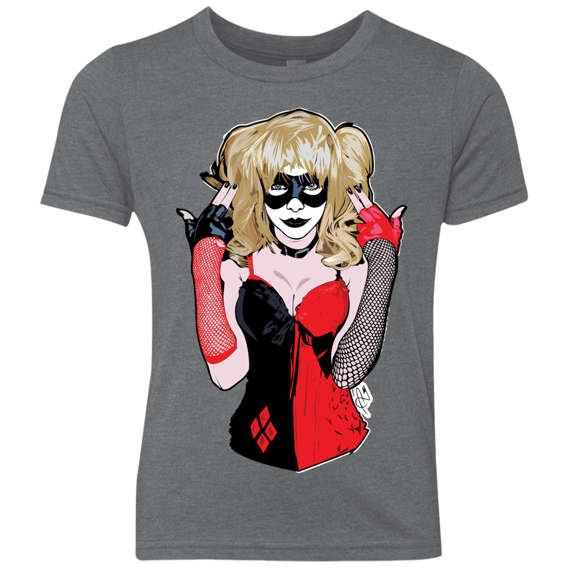 T-Shirts Premium Heather / YXS Harley Youth Triblend T-Shirt