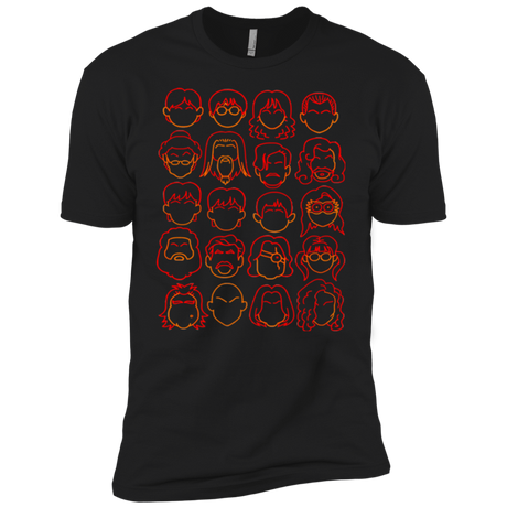 T-Shirts Black / YXS Harry Potter line heads Boys Premium T-Shirt