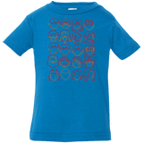 T-Shirts Cobalt / 6 Months Harry Potter line heads Infant PremiumT-Shirt