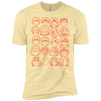 T-Shirts Banana Cream / X-Small Harry Potter line heads Men's Premium T-Shirt