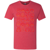 T-Shirts Vintage Red / Small Harry Potter line heads Men's Triblend T-Shirt