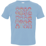 T-Shirts Light Blue / 2T Harry Potter line heads Toddler Premium T-Shirt