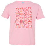 T-Shirts Pink / 2T Harry Potter line heads Toddler Premium T-Shirt