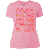 T-Shirts Light Pink / X-Small Harry Potter line heads Women's Premium T-Shirt