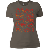 T-Shirts Warm Grey / X-Small Harry Potter line heads Women's Premium T-Shirt