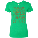 T-Shirts Envy / Small Harry Potter line heads Women's Triblend T-Shirt