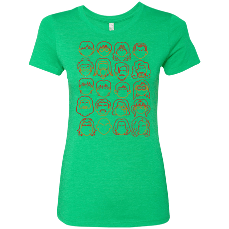T-Shirts Envy / Small Harry Potter line heads Women's Triblend T-Shirt