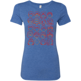 T-Shirts Vintage Royal / Small Harry Potter line heads Women's Triblend T-Shirt