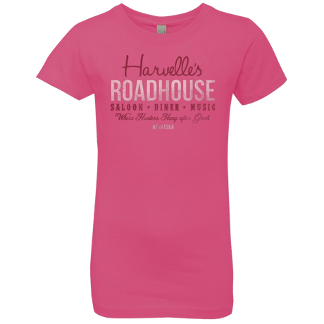 T-Shirts Hot Pink / YXS Harvelle's Roadhouse Girls Premium T-Shirt