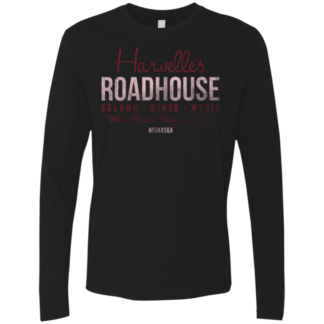T-Shirts Black / Small Harvelle's Roadhouse Men's Premium Long Sleeve