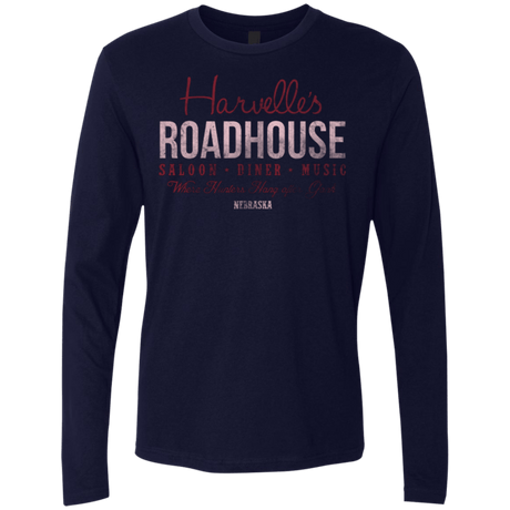 T-Shirts Midnight Navy / Small Harvelle's Roadhouse Men's Premium Long Sleeve