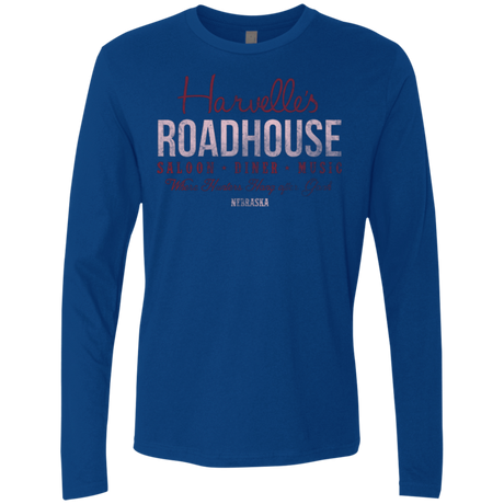 T-Shirts Royal / Small Harvelle's Roadhouse Men's Premium Long Sleeve