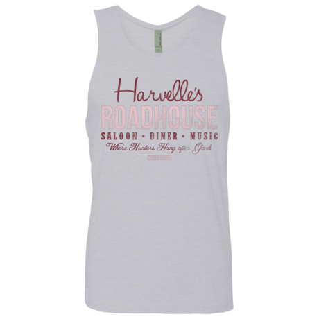 T-Shirts Heather Grey / Small Harvelle's Roadhouse Men's Premium Tank Top