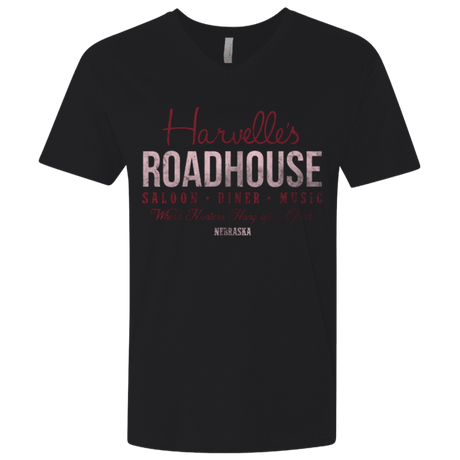 T-Shirts Black / X-Small Harvelle's Roadhouse Men's Premium V-Neck