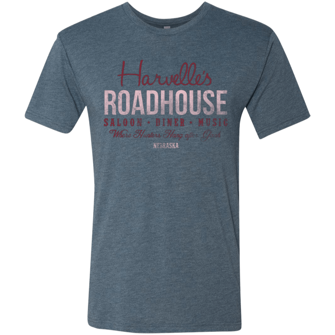 T-Shirts Indigo / Small Harvelle's Roadhouse Men's Triblend T-Shirt