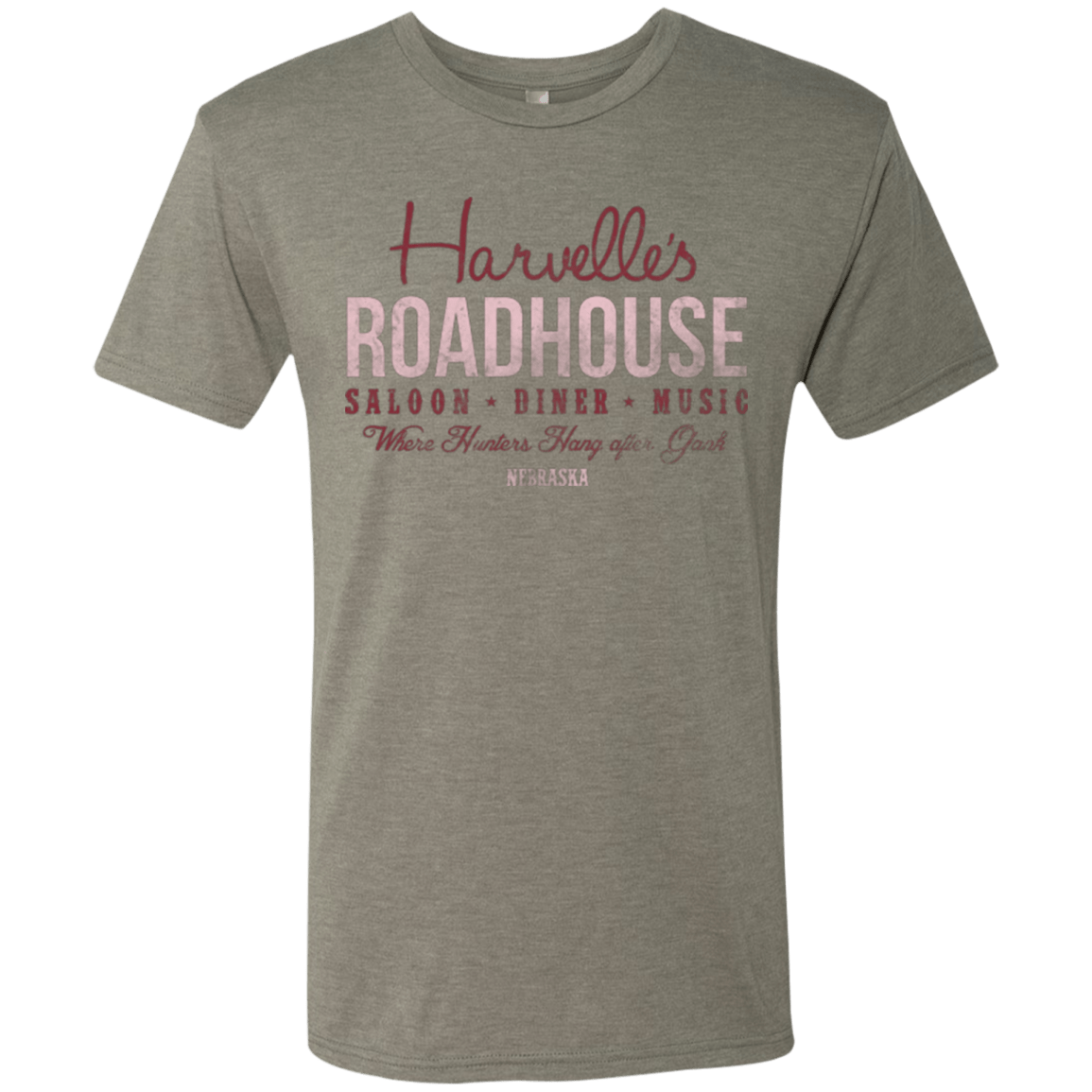 T-Shirts Venetian Grey / Small Harvelle's Roadhouse Men's Triblend T-Shirt